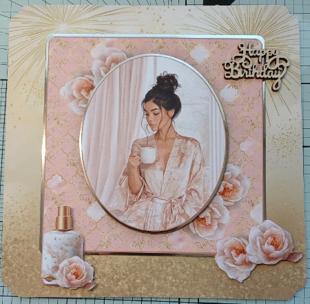 Me Time Cut-out Front Card Mini Kit  by Michelle Sharpe
