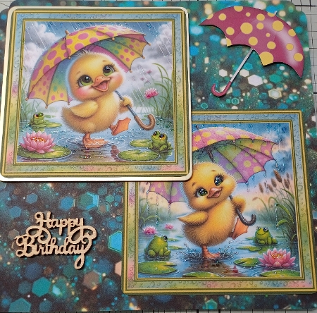 Minikit Dancing in the Rain  by Michelle Sharpe