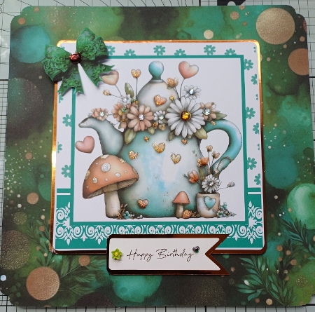 Mushrooms & Flowers #2 Mini Kit 5x7 (3)  by Michelle Sharpe
