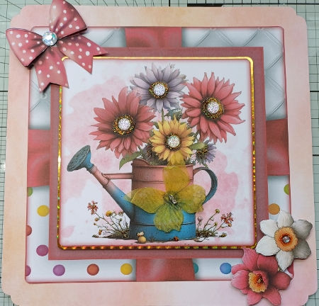 Whimsical Watering Can Mini Kit 2 7X7 by Michelle Sharpe