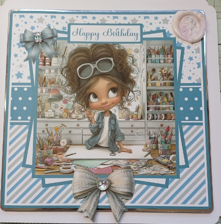 Hobby Queen Mini Kit 7x7 (4) Plus Bonus *Customer Request* by Michelle Sharpe