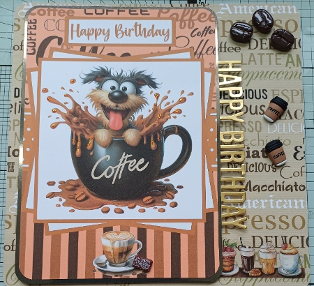 Coffee & Dogs Mini Kit 5x7 (3) Plus Bonus by Michelle Sharpe