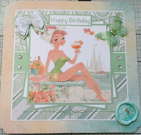 Retro Chic Girl Mini Kit 7x7 (4) Plus Bonus *Customer Request* by Michelle Sharpe