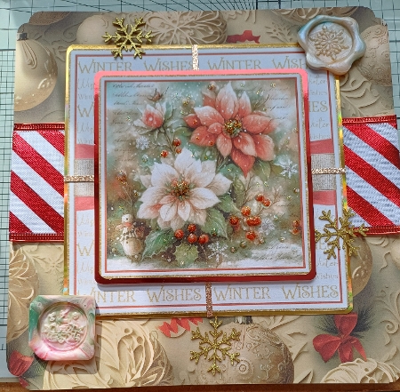Poinsettia Lace Kit 1 by Michelle Sharpe