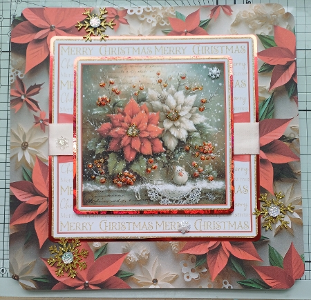 Poinsettia Lace Kit 2 by Michelle Sharpe