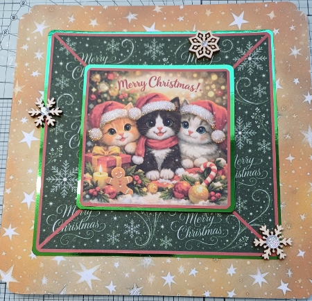 christmas santa paws by Michelle Sharpe