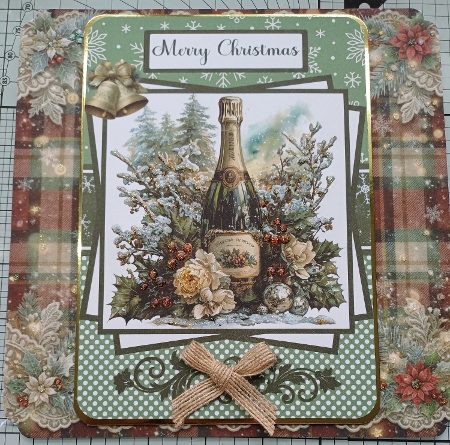 Champagne Christmas Mini Kit 5x7 (3) by Michelle Sharpe