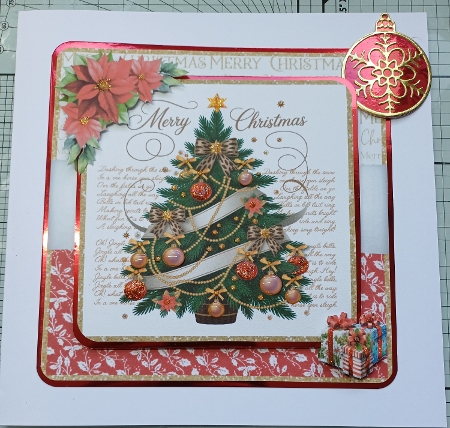Vintage Christmas Tree 2 - 7x7 Mini Kit by Michelle Sharpe
