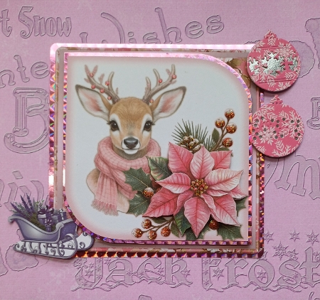 Christmas In Pink  Mini Kit by Michelle Sharpe