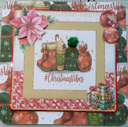 Christmas Vibes - 6x6 Insert by Michelle Sharpe