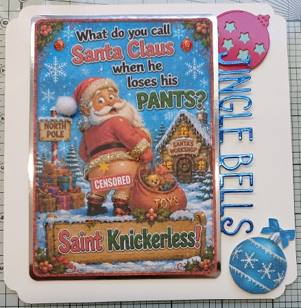 what do you call santa when he loses his pants by Michelle Sharpe