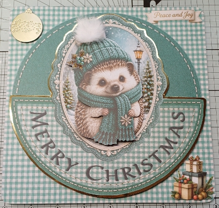 Rocker Card cute Hedgehog by Michelle Sharpe