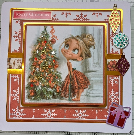 Little Miss Christmas Mini kit 7x7 (5) by Michelle Sharpe