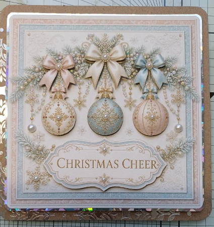 ** Christmas Cheers ** pastel by Michelle Sharpe
