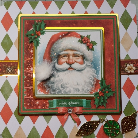 Santa Quick Card by Michelle Sharpe