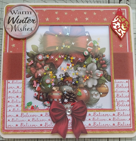 Vintage Christmas Card Toppers 2 by Michelle Sharpe