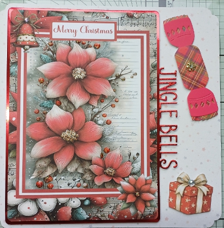 Christmas Flowers Mini Kit 5x7 (4) by Michelle Sharpe