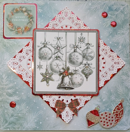Black & White Christmas Toppers & Sentiments Kit 2 by Michelle Sharpe