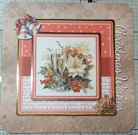 Christmas lantern friends matching background kit 2 by Michelle Sharpe