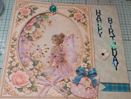 A5 Floral Boxer Blank Insert  by Michelle Sharpe