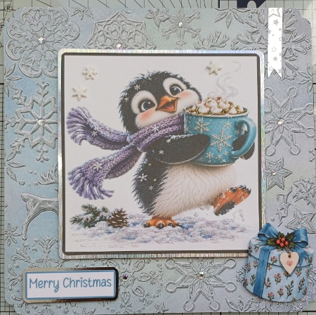 Two cut Christmas pictures by Michelle Sharpe
