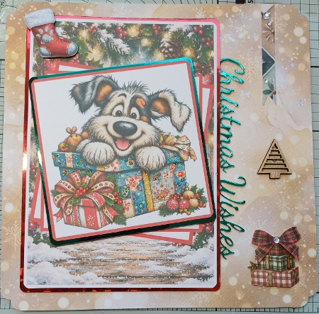 Christmas Animals #4 Mini Kit 5x7 (3) by Michelle Sharpe