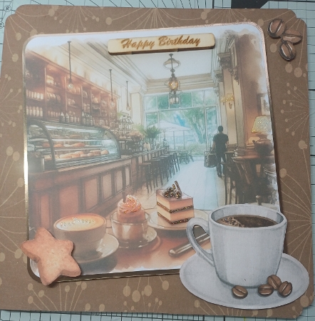 Delightful Cupcake Backing Paper by Michelle Sharpe