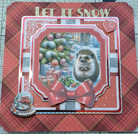 Christmas Background Paper Scrapbooking Card Making 3 by Michelle Sharpe