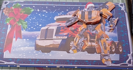 Christmas Transformer Money Wallet by Michelle Sharpe