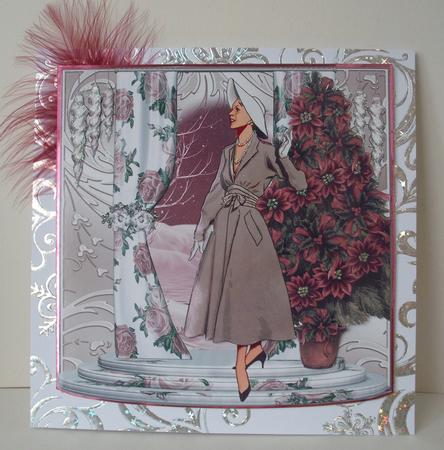 Have a Fabulous Christmas Card Topper by Michelle Sharpe