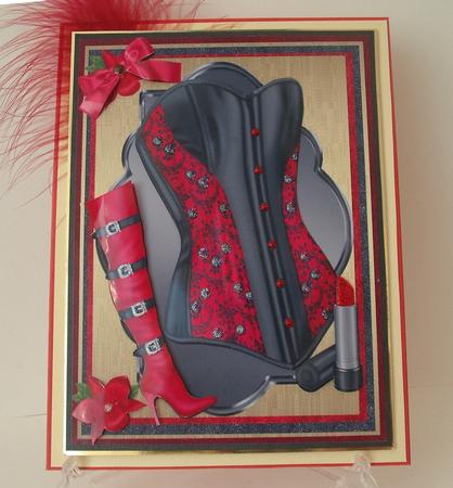 Sexy Boots and Basque by Michelle Sharpe