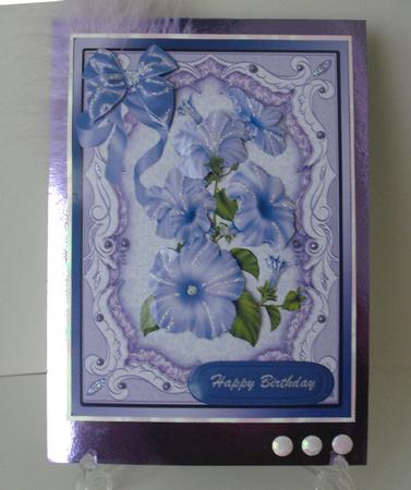 Lovely Lilac Petunias by Michelle Sharpe