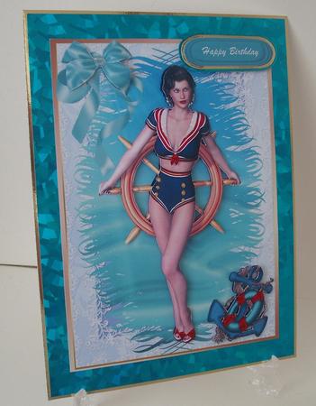 Lovely 1950's Pin Up Girl by Michelle Sharpe