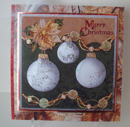 Christmas Baubles by Michelle Sharpe