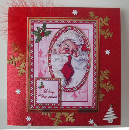 Santa Quick Card by Michelle Sharpe