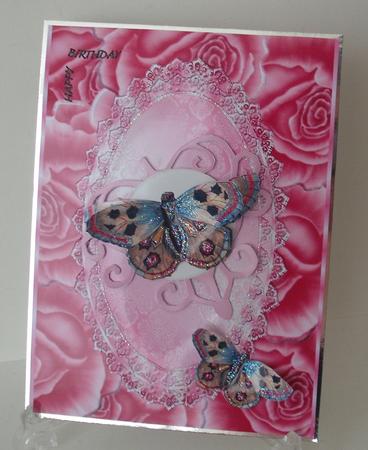 A4 Roses Background/insert by Michelle Sharpe
