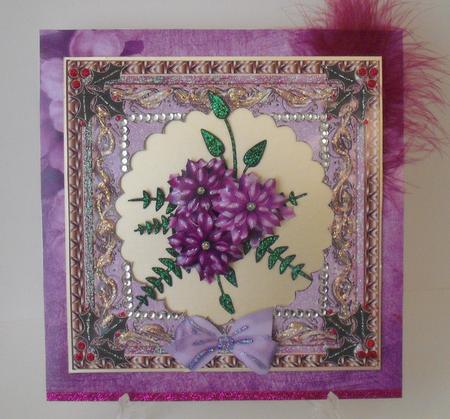 Large Fancy Christmas Insert 4 by Michelle Sharpe