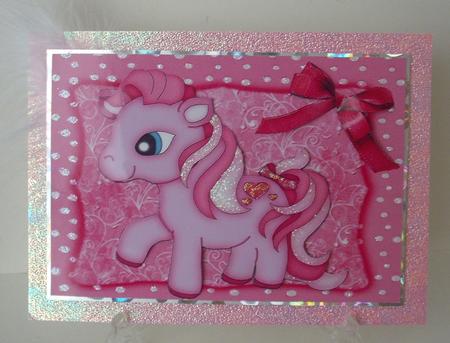 Adorable Pink Unicorn by Michelle Sharpe