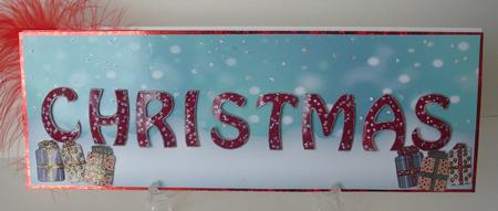 Two Large Dl Christmas Backgrounds by Michelle Sharpe