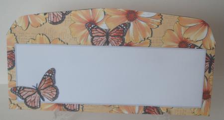 10 Mini Dl (80 x 215mm) Pretty Butterfly & Flower Envelopes by Michelle Sharpe