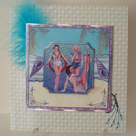 Hello Sailor Nautical Pinups - Torn Strip Square Featured Gallery Photo