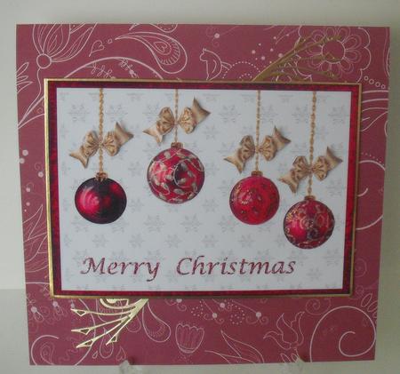 Dark Red Floral Lace Darks A4 Backing Paper by Michelle Sharpe
