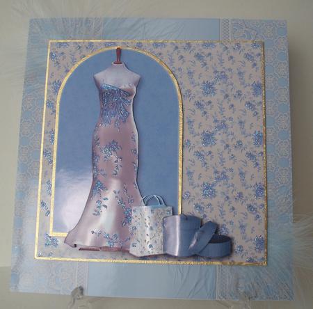 Vintage Lace 8" x 8" Backgrounds/card Fronts by Michelle Sharpe