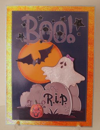 Ghostly Graveyard by Michelle Sharpe