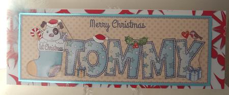 Patch 1st Xmas Tommy Large Dl by Michelle Sharpe