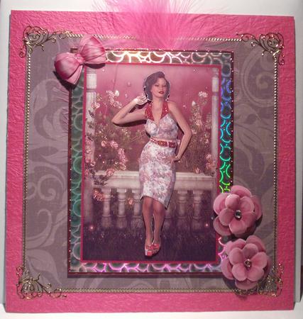 Flourish 12 A4 Backing Papers - Rich Shades by Michelle Sharpe