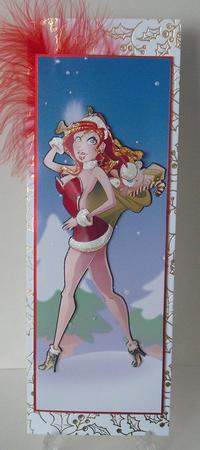 Sexy Mrs Santa Claus Large Dl by Michelle Sharpe