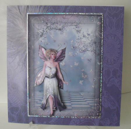 Lilac Fairy & Flutters + Decoupage by Michelle Sharpe