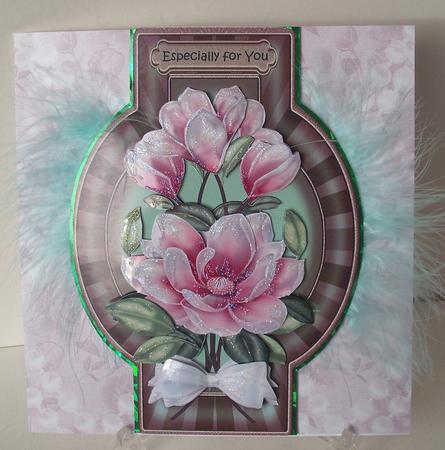 Party Night in Pink Backing Paper 2 by Michelle Sharpe