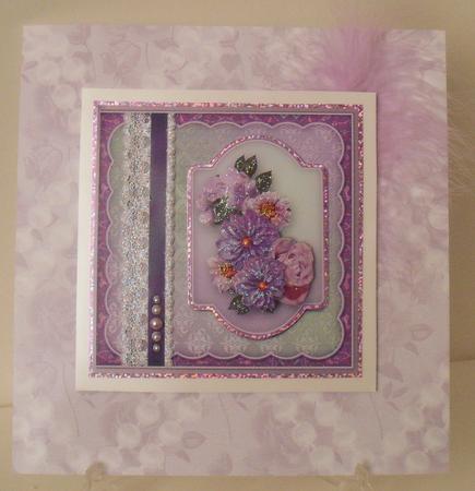 Party Night in Purple Backing Paper 2 by Michelle Sharpe